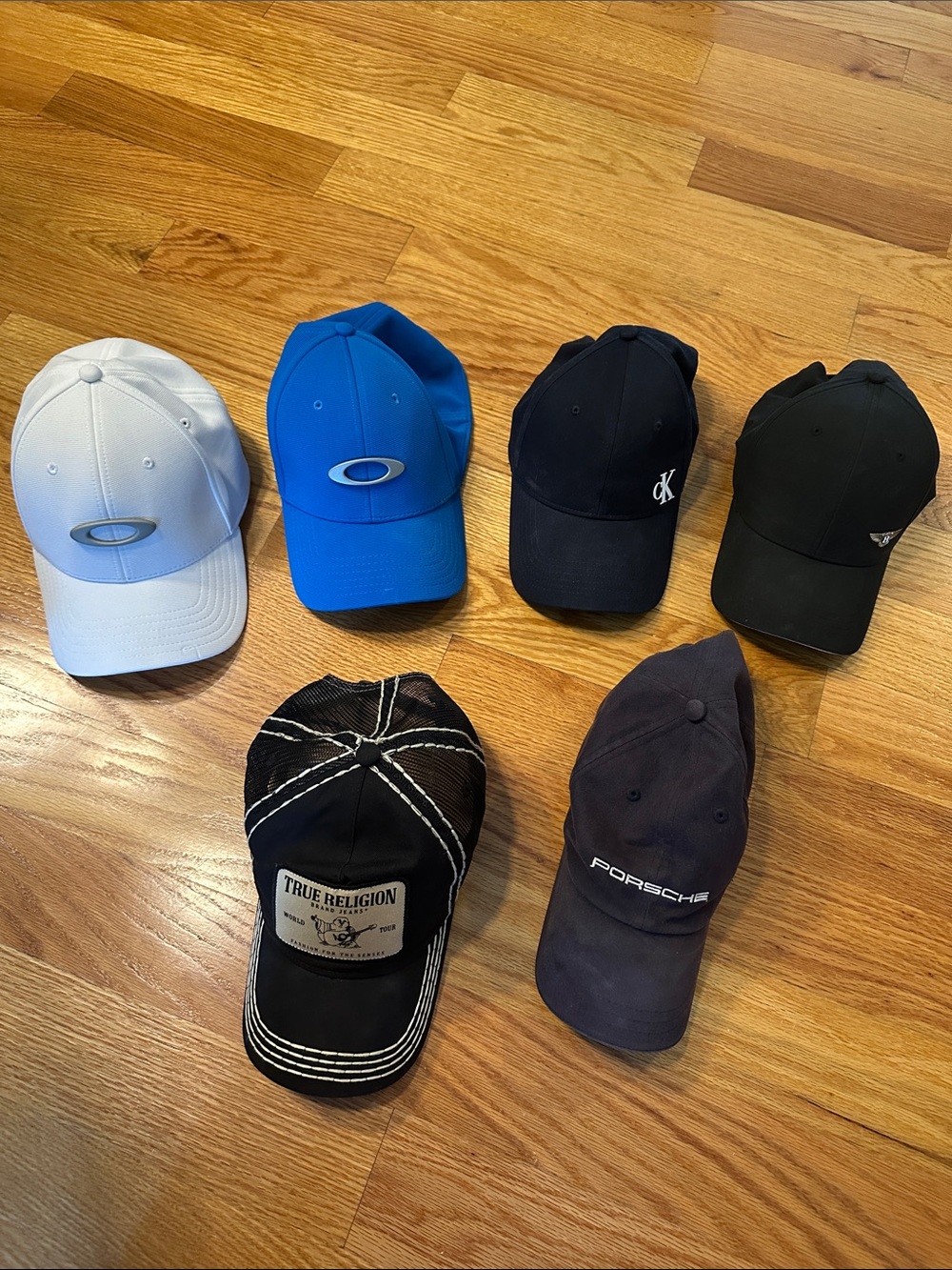 Mixed Designer Baseball Caps - Oakley, CK, True Religion, Porsche, Bentley.